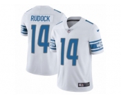 Men's Nike Detroit Lions #14 Jake Rudock Vapor Untouchable Limited White NFL Jersey