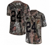 Men's Nike Detroit Lions #24 Nevin Lawson Limited Camo Rush Realtree NFL Jersey