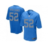 Men's Nike Detroit Lions #52 Antwione Williams Limited Blue Alternate NFL Jersey
