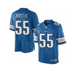 Men's Nike Detroit Lions #55 Jon Bostic Limited Light Blue Team Color NFL Jersey