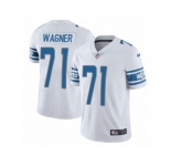Men's Nike Detroit Lions #71 Ricky Wagner Limited White NFL Jersey