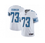 Men's Nike Detroit Lions #73 Greg Robinson White Vapor Untouchable Limited Player NFL Jersey