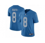 Men's Nike Detroit Lions #8 Brad Kaaya Limited Blue Alternate Vapor Untouchable NFL Jersey