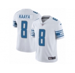 Men's Nike Detroit Lions #8 Brad Kaaya Limited White Vapor Untouchable NFL Jersey