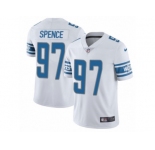 Men's Nike Detroit Lions #97 Akeem Spence Vapor Untouchable Limited White NFL Jersey