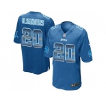 Nike Detroit Lions #20 Barry Sanders Blue Team Color Men's Stitched NFL Limited Strobe Jersey
