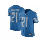 Nike Detroit Lions #21 Ameer Abdullah Blue Team Color Men's Stitched NFL Limited Jersey