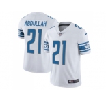 Nike Detroit Lions #21 Ameer Abdullah White Men's Stitched NFL Limited Jersey