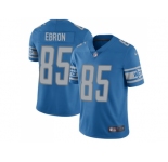 Nike Detroit Lions #85 Eric Ebron Blue Team Color Men's Stitched NFL Limited Jersey