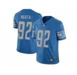 Nike Detroit Lions #92 Haloti Ngata Blue Team Color Men's Stitched NFL Limited Jersey