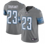Nike Lions #23 Desmond Trufant Gray Men's Stitched NFL Limited Rush Jersey