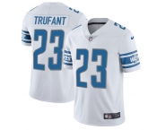 Nike Lions #23 Desmond Trufant White Men's Stitched NFL Vapor Untouchable Limited Jersey