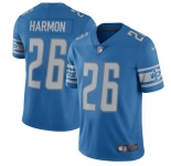 Nike Lions #26 Duron Harmon Blue Team Color Men's Stitched NFL Vapor Untouchable Limited Jersey