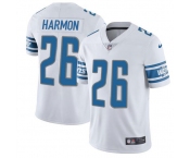 Nike Lions #26 Duron Harmon White Men's Stitched NFL Vapor Untouchable Limited Jersey
