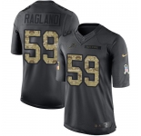 Nike Lions #59 Reggie Ragland Black Men's Stitched NFL Limited 2016 Salute to Service Jersey