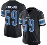 Nike Lions #59 Reggie Ragland Black Men's Stitched NFL Limited Rush Jersey