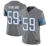 Nike Lions #59 Reggie Ragland Gray Men's Stitched NFL Limited Rush Jersey