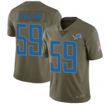 Nike Lions #59 Reggie Ragland Olive Men's Stitched NFL Limited 2017 Salute To Service Jersey