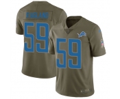 Nike Lions #59 Reggie Ragland Olive Men's Stitched NFL Limited 2017 Salute To Service Jersey