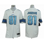 nike nfl jerseys detroit lions #81 calvin johnson white[nike limited]