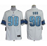 nike nfl jerseys detroit lions #90 ndamukong suh white[nike limited]
