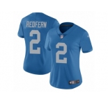 Women Nike Detroit Lions #2 Kasey Redfern Blue Alternate Vapor Untouchable Limited Player NFL Jersey