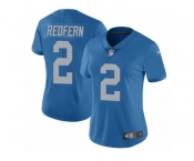 Women Nike Detroit Lions #2 Kasey Redfern Blue Alternate Vapor Untouchable Limited Player NFL Jersey