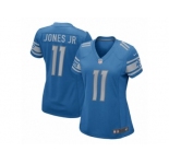 Women's Nike Detroit Lions #11 Marvin Jones Jr Game Light Blue Team Color NFL Jersey