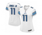 Women's Nike Detroit Lions #11 Marvin Jones Jr Game White NFL Jersey