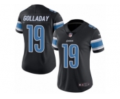 Women's Nike Detroit Lions #19 Kenny Golladay Limited Black Rush NFL Jersey