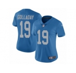 Women's Nike Detroit Lions #19 Kenny Golladay Limited Blue Alternate Vapor Untouchable NFL Jersey