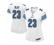 Women's Nike Detroit Lions #23 Darius Slay Limited White NFL Jersey