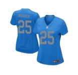 Women's Nike Detroit Lions #25 Theo Riddick Limited Blue Alternate NFL Jersey