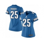 Women's Nike Detroit Lions #25 Theo Riddick Limited Light Blue Team Color NFL Jersey