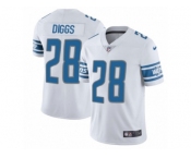 Women's Nike Detroit Lions #28 Quandre Diggs Vapor Untouchable Limited White NFL Jersey