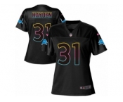 Women's Nike Detroit Lions #31 D.J. Hayden Game Black Fashion NFL Jersey