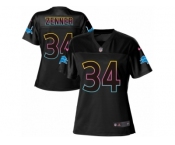 Women's Nike Detroit Lions #34 Zach Zenner Game Black Fashion NFL Jersey