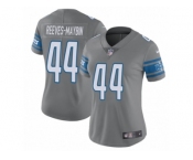 Women's Nike Detroit Lions #44 Jalen Reeves-Maybin Limited Steel Rush NFL Jersey