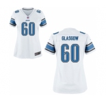 Women's Nike Detroit Lions #60 Graham Glasgow White NFL Jersey