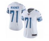 Women's Nike Detroit Lions #71 Ricky Wagner Limited White NFL Jersey
