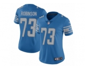 Women's Nike Detroit Lions #73 Greg Robinson Light Blue Team Color Vapor Untouchable Limited Player NFL Jersey