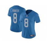 Women's Nike Detroit Lions #8 Brad Kaaya Limited Blue Alternate Vapor Untouchable NFL Jersey