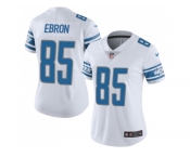 Women's Nike Detroit Lions #85 Eric Ebron White Stitched NFL Limited Jersey