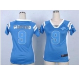nike women nfl jerseys detroit lions #9 stafford blue[fashion Rhinestone sequins]