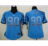nike women nfl jerseys detroit lions #90 ndamukong suh blue[Elite drift fashion]