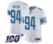 Youth Detroit Lions #94 Austin Bryant White Vapor Untouchable Limited Player 100th Season Football Jersey
