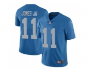 Youth Nike Detroit Lions #11 Marvin Jones Jr Blue Throwback Stitched NFL Limited Jersey