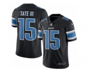 Youth Nike Detroit Lions #15 Golden Tate III Limited Black Rush NFL Jersey