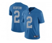 Youth Nike Detroit Lions #2 Kasey Redfern Blue Alternate Vapor Untouchable Limited Player NFL Jersey