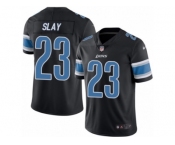 Youth Nike Detroit Lions #23 Darius Slay Limited Black Rush NFL Jersey